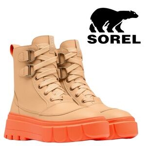 Size 8.5: Sorel Caribou X Waterproof Leather Lace Up Boots